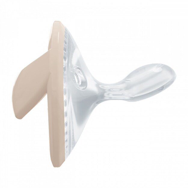 Dummy NUK Perfect Match 0-6m 2 pcs beige/red, 0-6 m 3