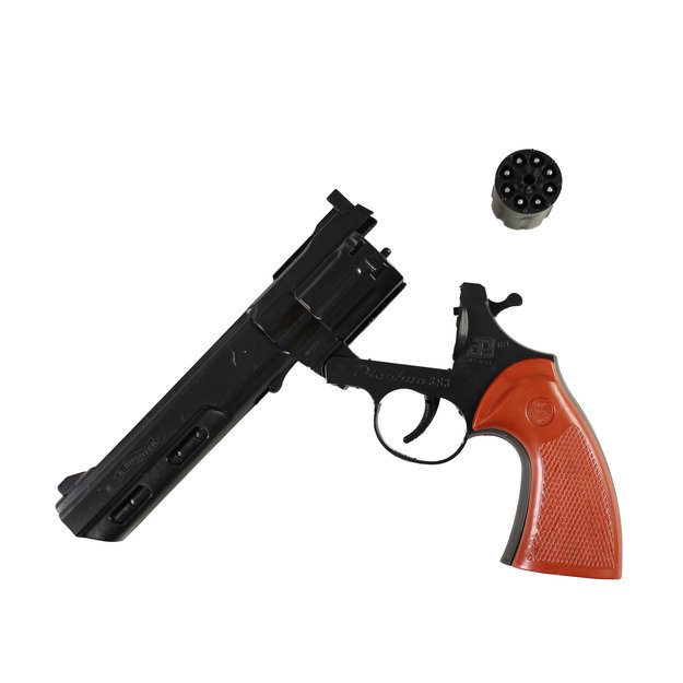 Plastic capsule gun for 8 shots
