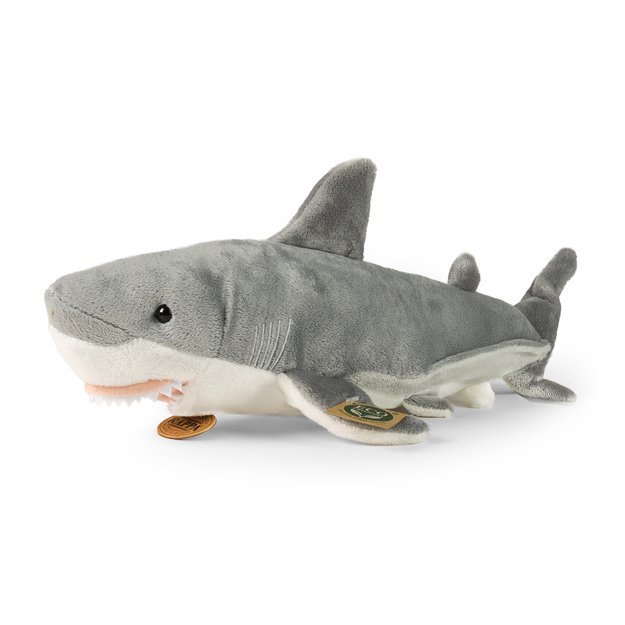 Plush shark 38 cm ECO-FRIENDLY