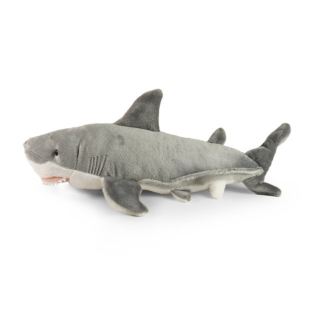 Plush shark 38 cm ECO-FRIENDLY