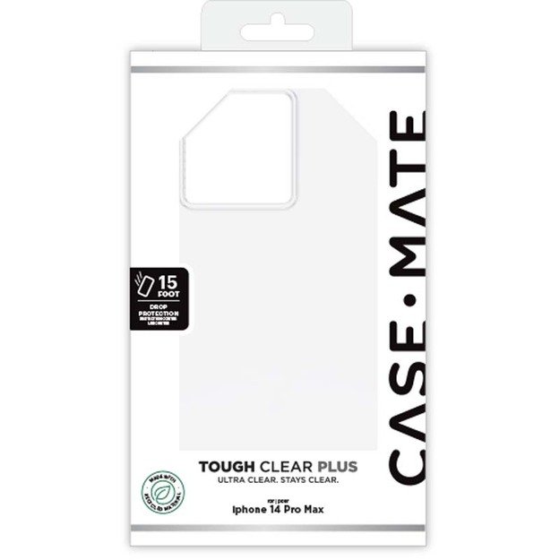 Case-Mate Tough Clear – dėklas, skirtas iPhone 14 Pro Max (skaidrus)