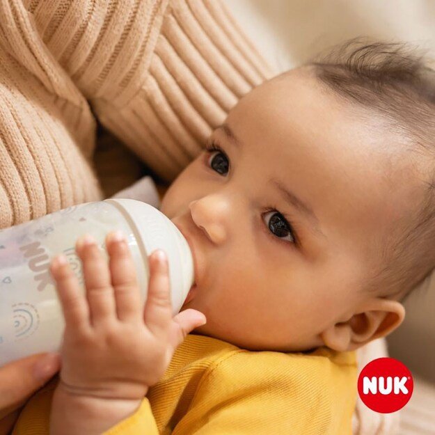 Children s glass bottle NUK Perfect Match Temperature Control 230 ml 8