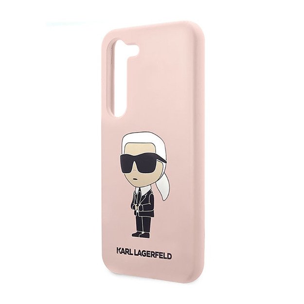 Karl Lagerfeld Silicone NFT Ikonik - Case for Samsung Galaxy S23 (Pink) 6