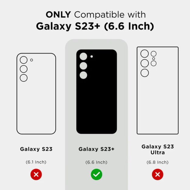 „Case-Mate“ gėlių brangakmeniai – „Samsung Galaxy S23+“ dėklas (skaidrus)