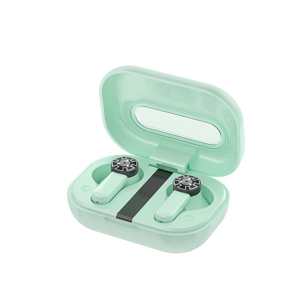 WEKOME VA06 Vanguard serija – Bluetooth V5.2 TWS belaidės ausinės su įkrovimo dėklu (žalia) 31