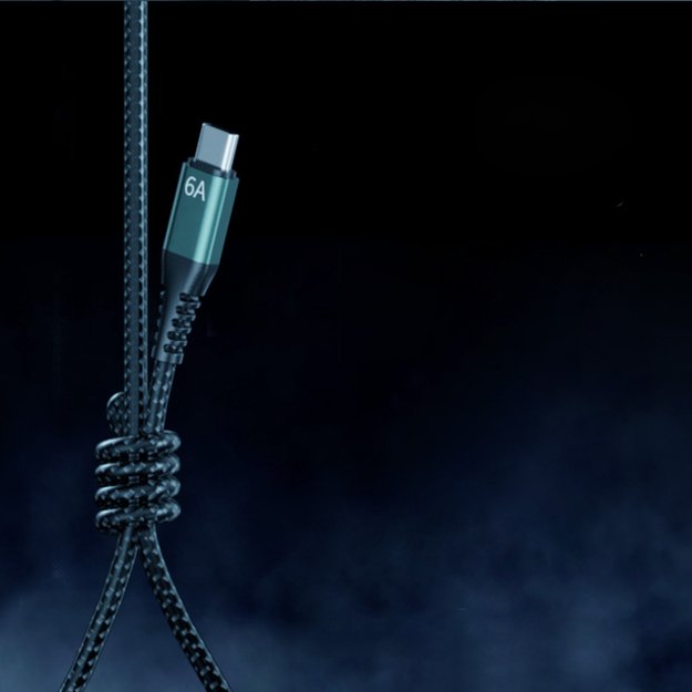 WEKOME WDC-170 Raython serija – trys viename USB-A į USB-C + Lightning + Micro USB 1,2 m greito įkrovimo PD laidas (sidabrinis) 29