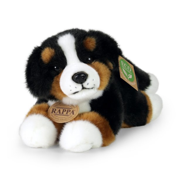 Plush Bernese Mountain dog 24 cm ECO-FRIENDLY