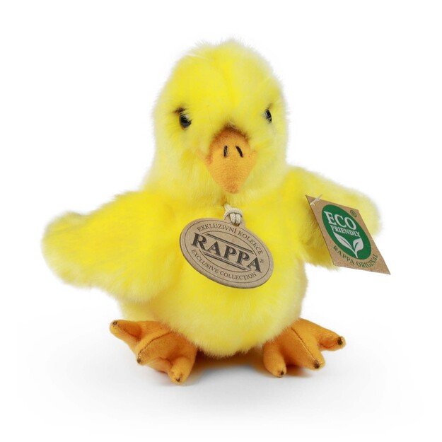 Plush chicken 14 cm ECO-FRIENDLY