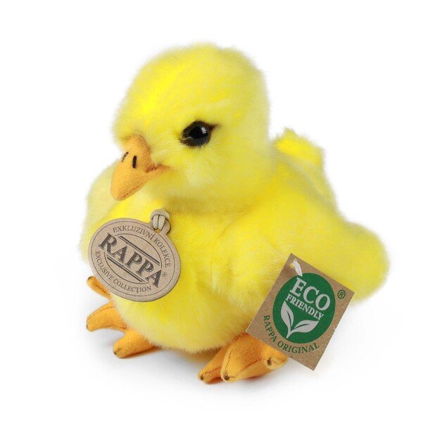 Plush chicken 14 cm ECO-FRIENDLY