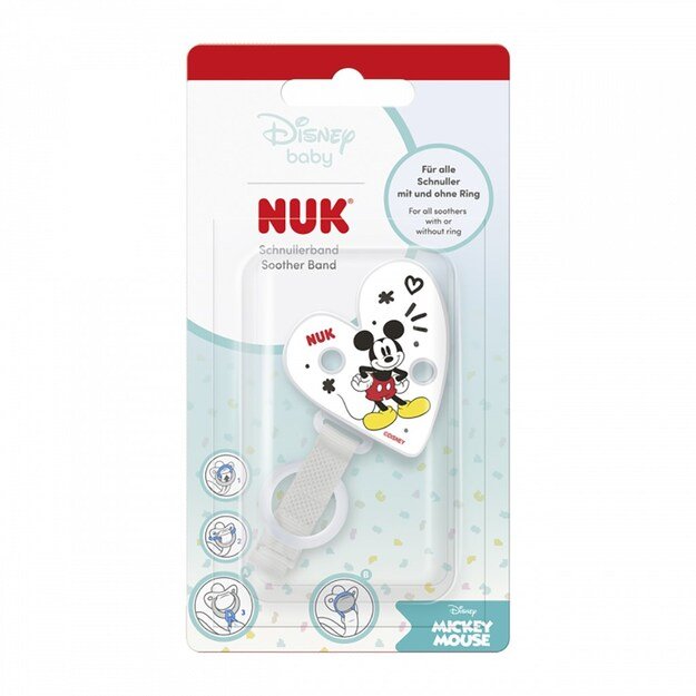 NUK Disney Mickey pacifier ribbon 1