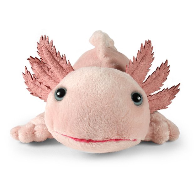 Plush axolotl 33 cm ECO-FRIENDLY
