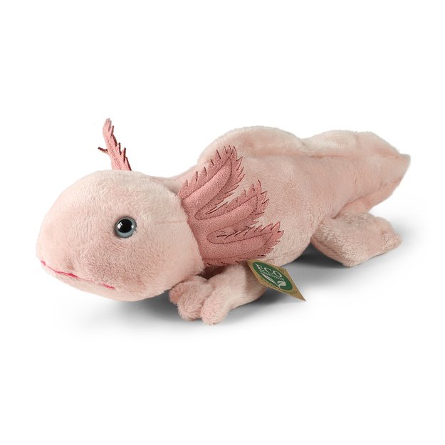 Plush axolotl 33 cm ECO-FRIENDLY