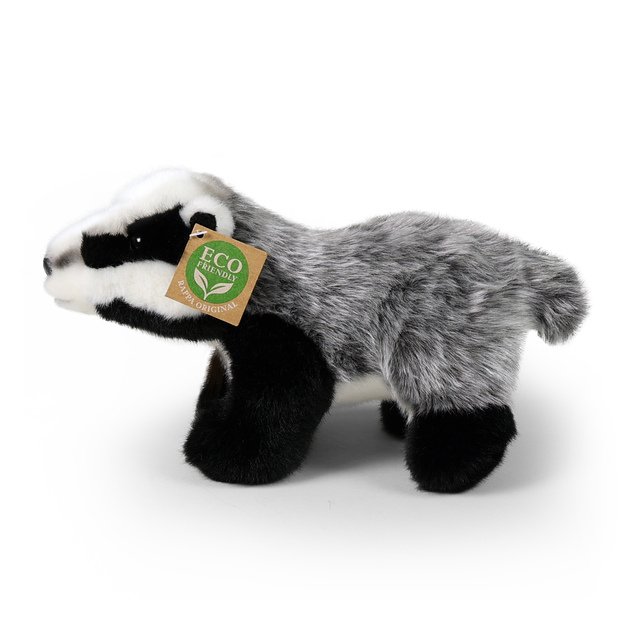 Plush badger 23 cm ECO-FRIENDLY