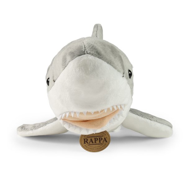 Plush white shark 51 cm ECO-FRIENDLY