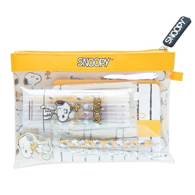 Snoopy - 15-piece school supplies set 2