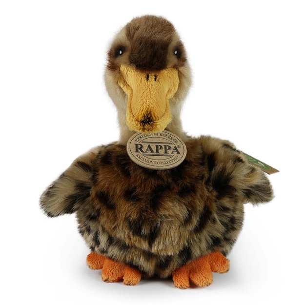 Rappa - Realistic Plush Mallard Duck 19 cm Eco-Friendly 2