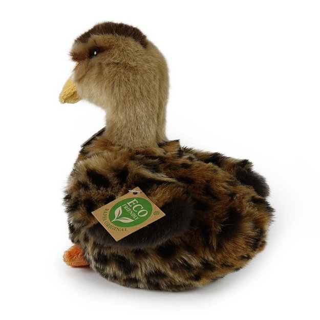 Rappa - Realistic Plush Mallard Duck 19 cm Eco-Friendly 4