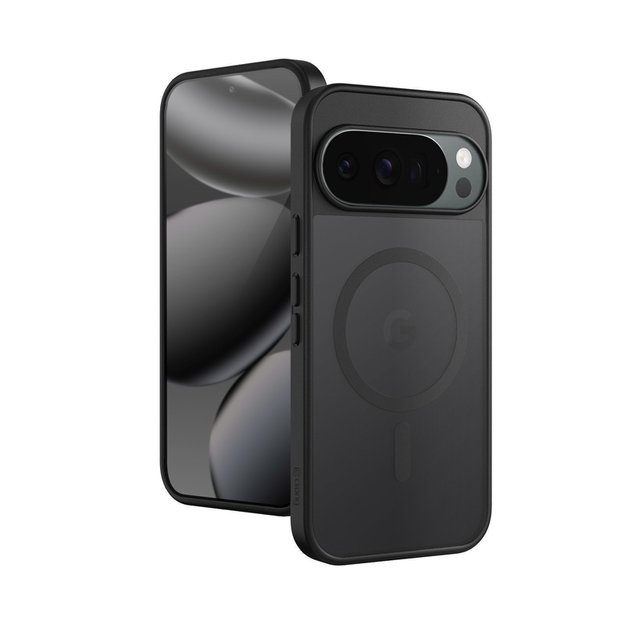 Crong Hybrid Matte Magnetic - MagSafe Case Google Pixel 10 Pro (Black)