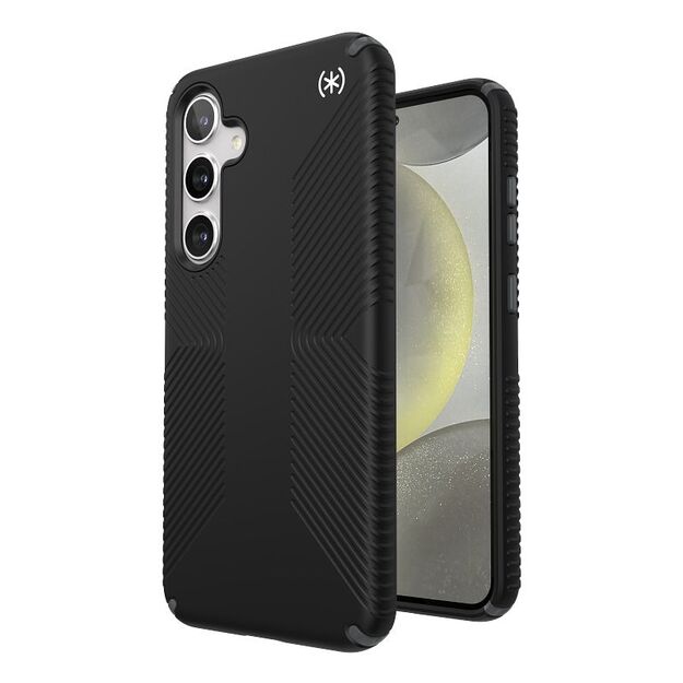 Speck Presidio2 Grip – dėklas, skirtas Samsung Galaxy S24+ (juodas / šiferio pilkas / baltas) 8