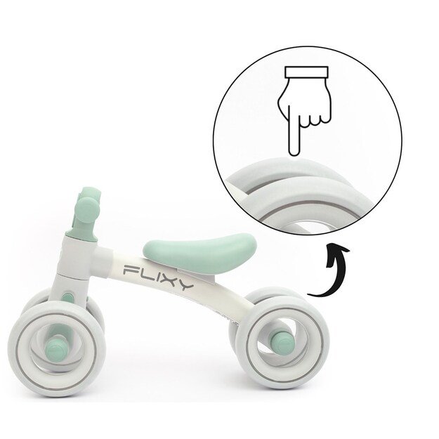 FLIXY Balance Bike with LED Light Milly Mally &ndash; Mint 8