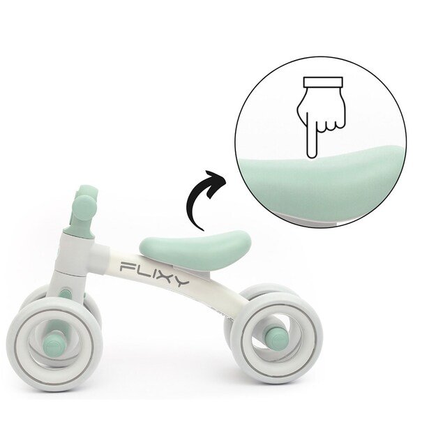 FLIXY Balance Bike with LED Light Milly Mally &ndash; Mint 7