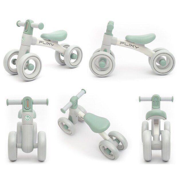 FLIXY Balance Bike with LED Light Milly Mally &ndash; Mint 9