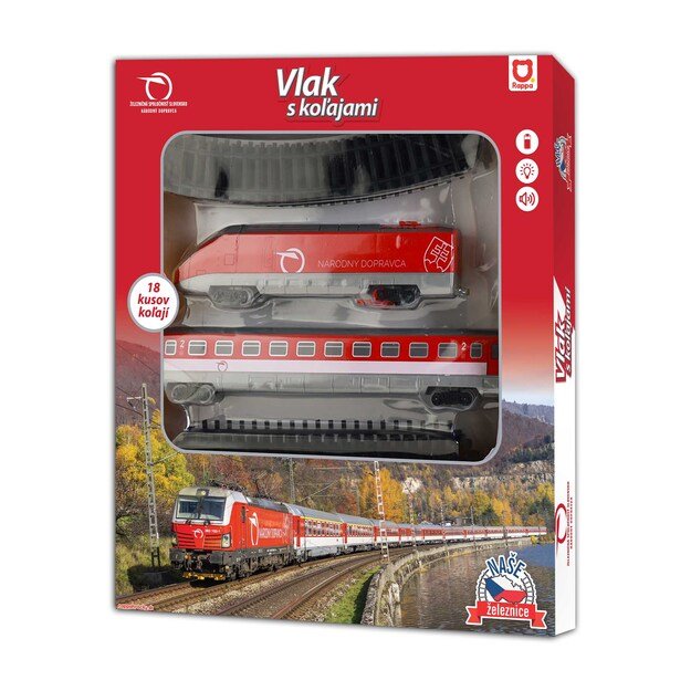 Train Slovakia with sound and light