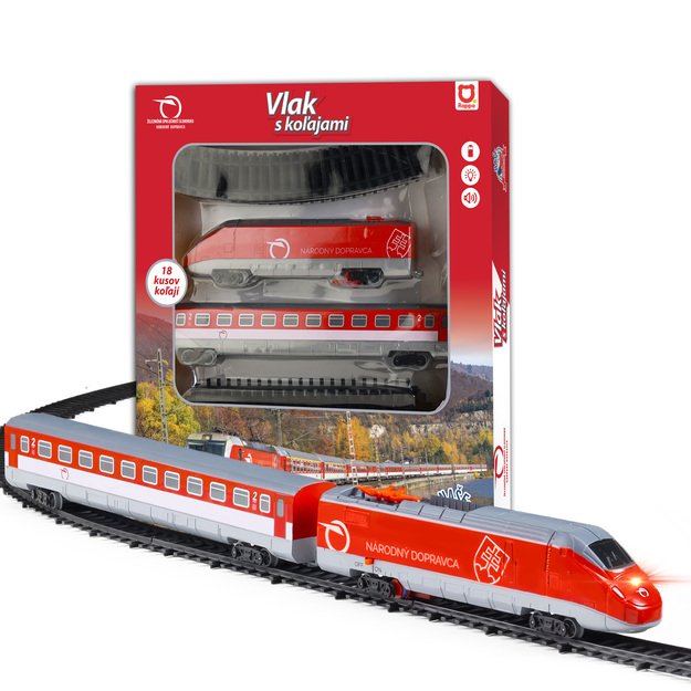 Train Slovakia with sound and light