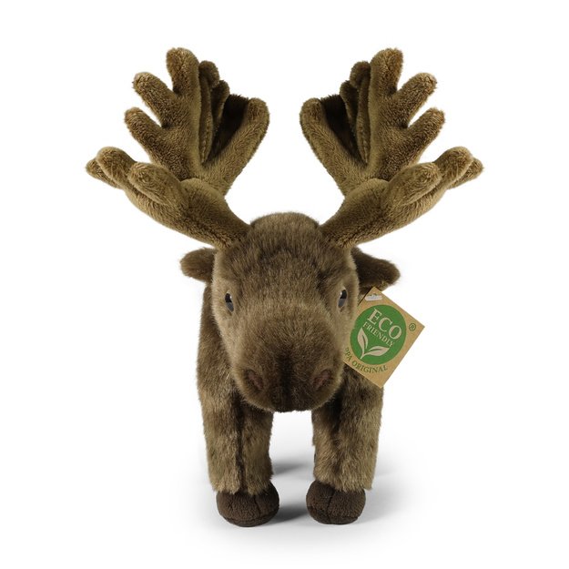 Plush moose 24 cm ECO-FRIENDLY