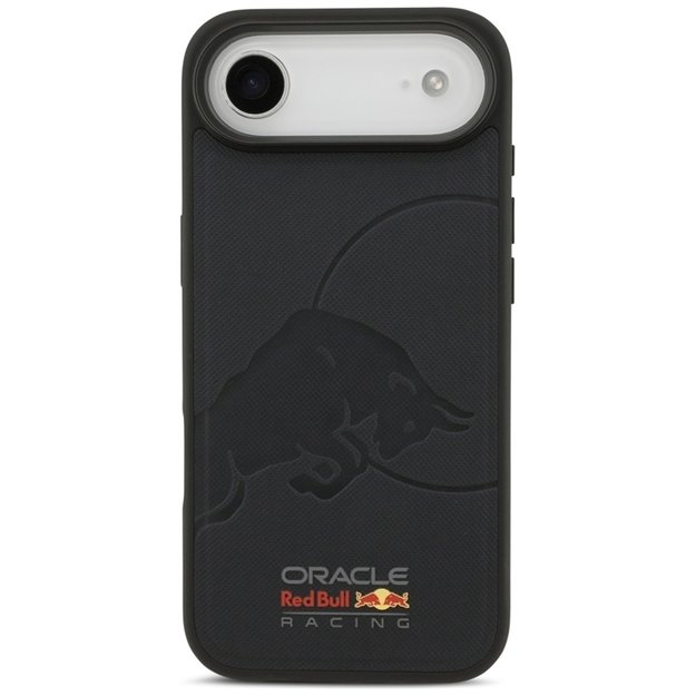 Red Bull Meshed Debossed Bull MagSafe - iPhone Air Case (Navy Blue)