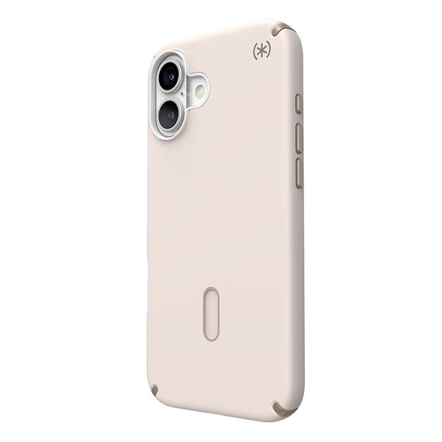 Speck Presidio2 Pro ClickLock & MagSafe – „iPhone 16 Plus“ dėklas (balintas kaulas / „Heirloom Gold“ / „Hazel Brown“)