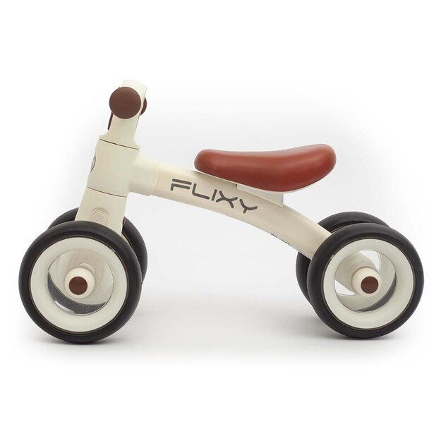FLIXY Balance Bike with LED Light Milly Mally &ndash; cream