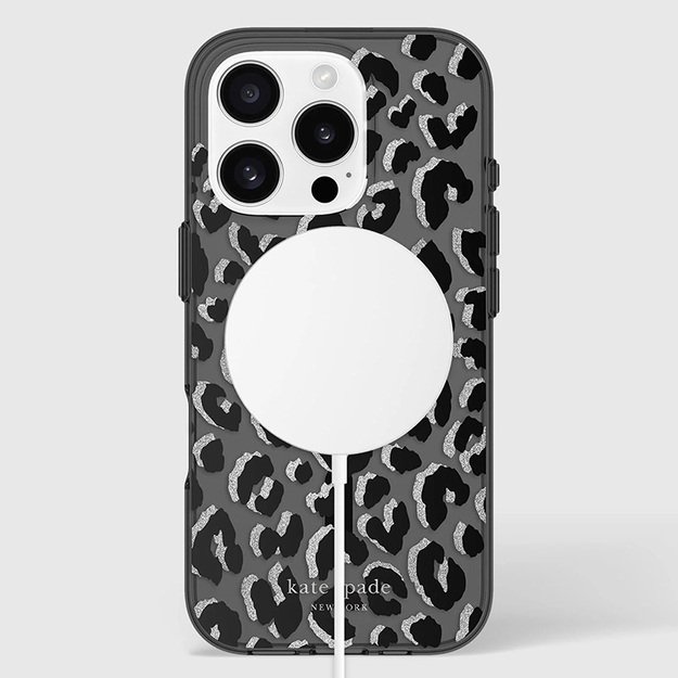 Kate Spade New York Protective MagSafe – dėklas, skirtas iPhone 16 Pro (City Leopard) 18