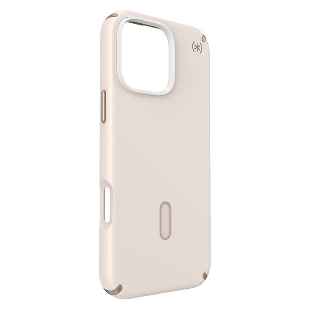 Speck Presidio2 Pro ClickLock & MagSafe – iPhone 16 Pro Max dėklas (balintas kaulas / „Heirloom Gold“ / Hazel Brown)