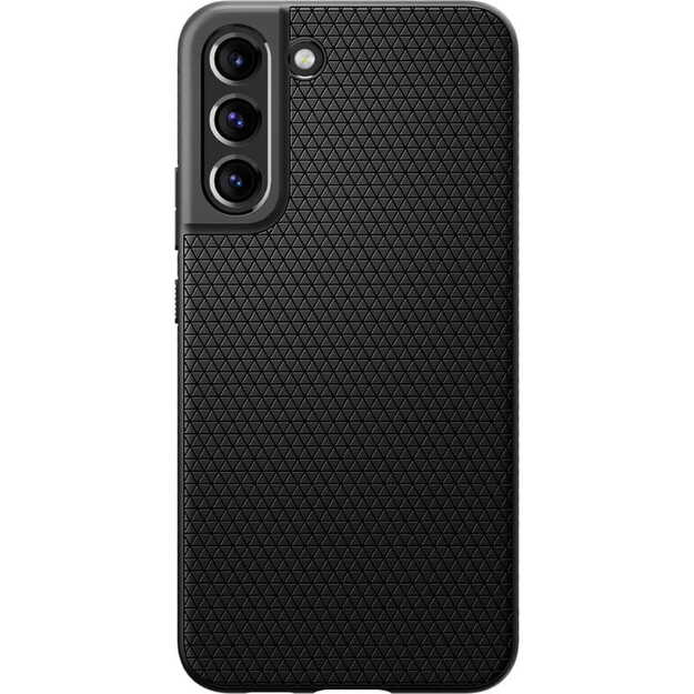 Spigen Liquid Air – dėklas, skirtas Samsung Galaxy S22 dėklui (juodas)