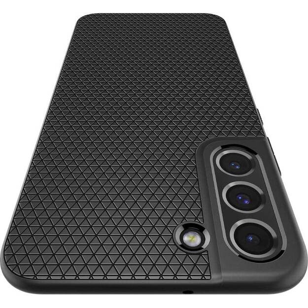 Spigen Liquid Air – dėklas, skirtas Samsung Galaxy S22 dėklui (juodas)