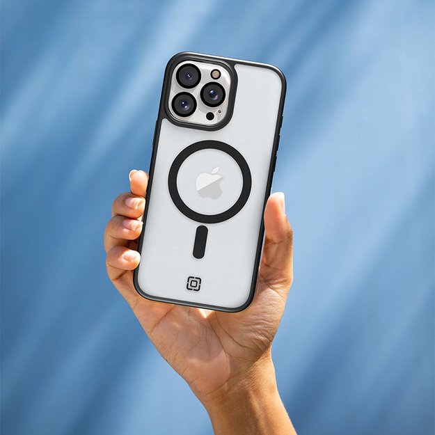 „Incipio Velocity MagSafe“ – „iPhone 16 Pro Max“ dėklas (skaidrus / juodas) 17