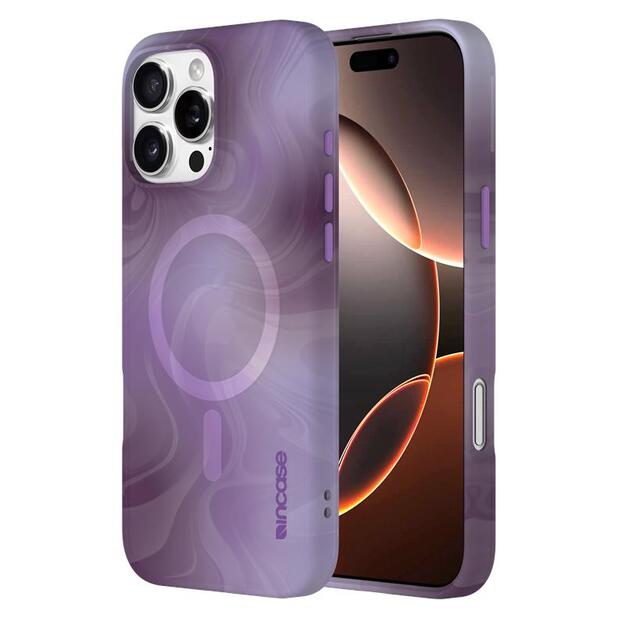 Incase Halo Case MagSafe – dėklas iPhone 16 Pro Max (Oil Slick Lilac)