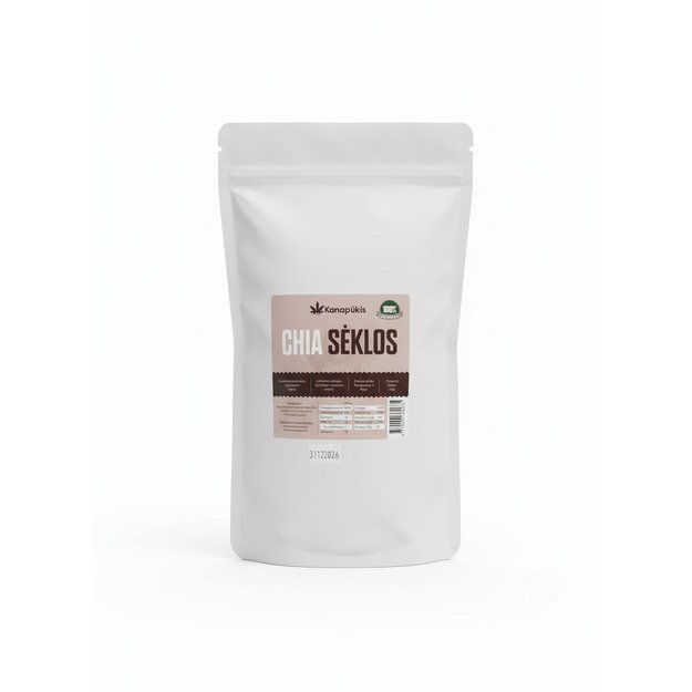 KANAPŪKIS Chia sėklos 1 kg
