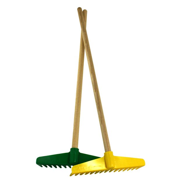 the children rake, plastic