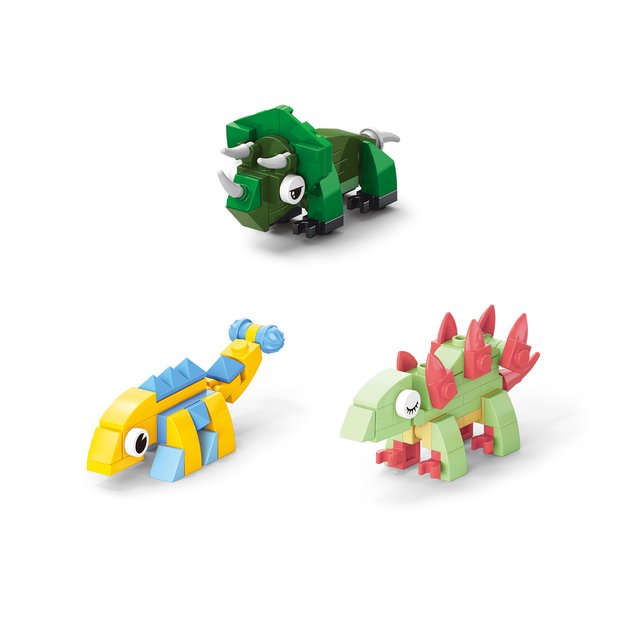 Building set 12 dinosaur figures