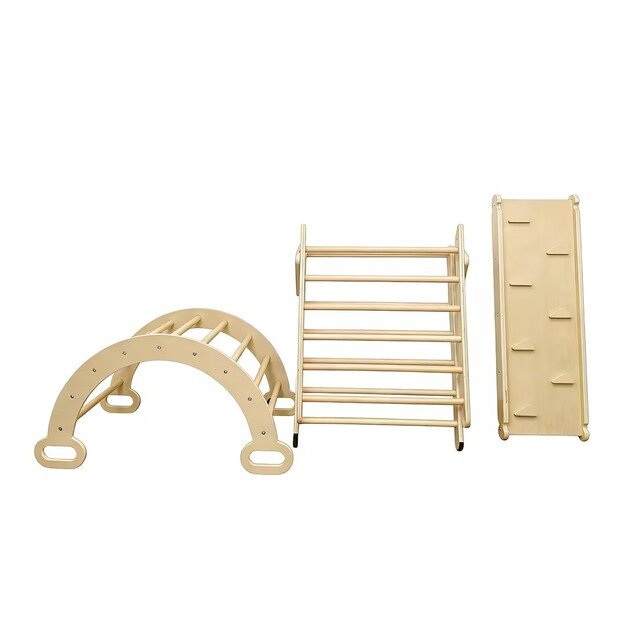 Wooden Montessori / Pikler Climbing Set Baby Mix