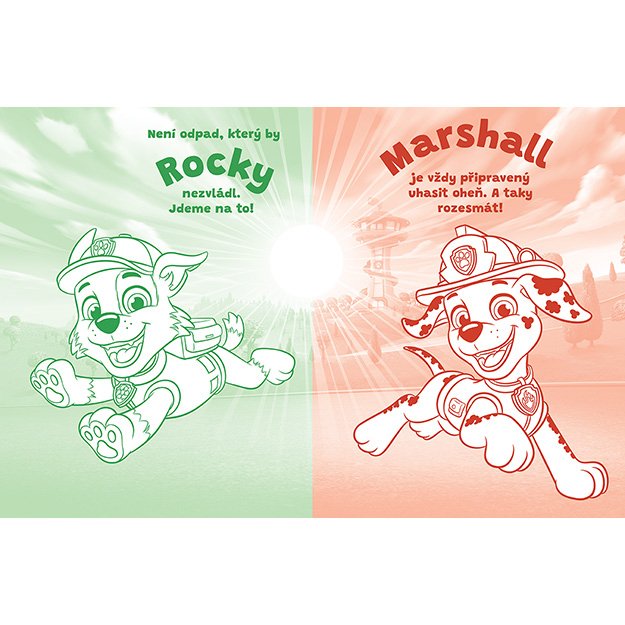 Paw Patrol tattoo coloring pages