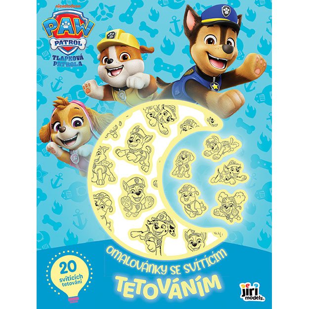 Paw Patrol tattoo coloring pages