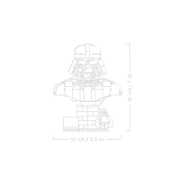 LEGO Star Wars Darth Vader Bust