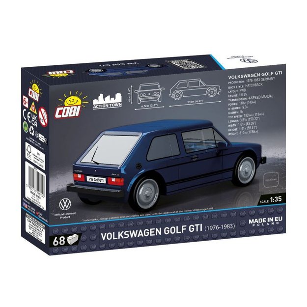 Cobi 24615 Volkswagen Golf GTI