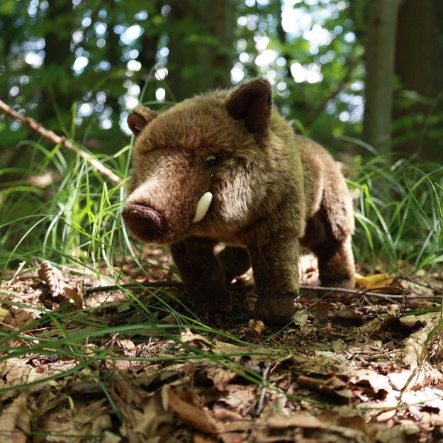 Plush wild boar 30 cm ECO-FRIENDLY