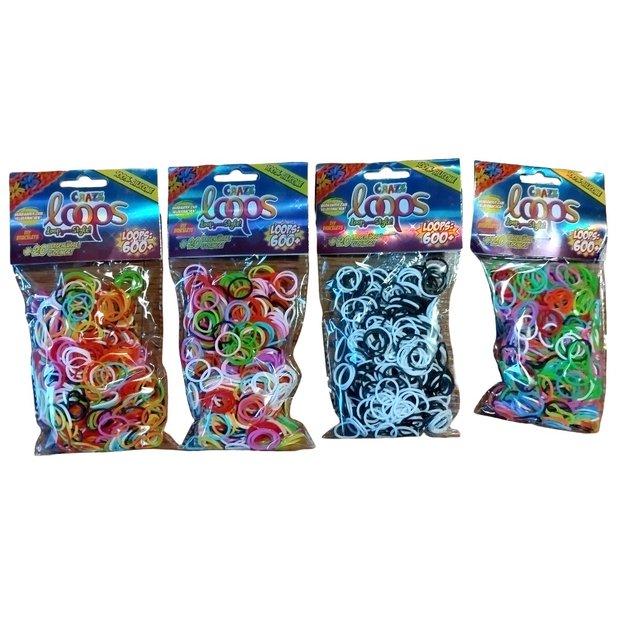 LOOM rubber bands CRAZE 600 pcs
