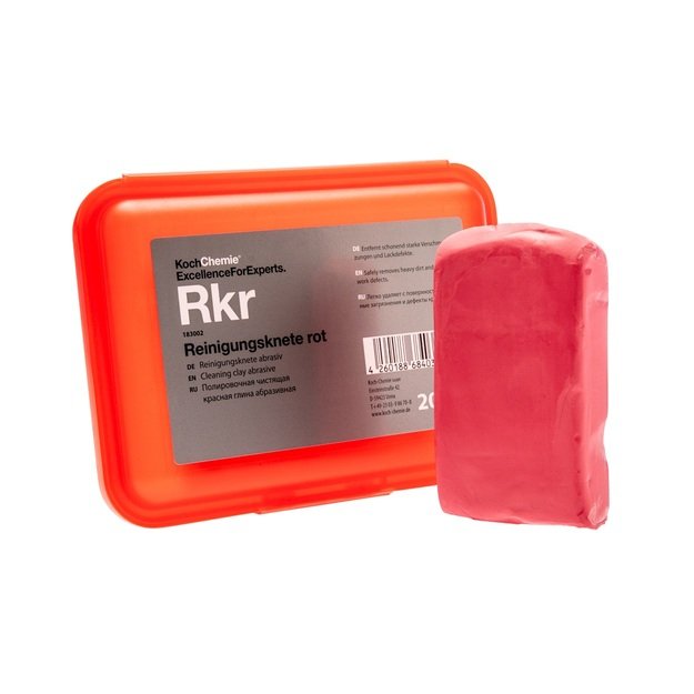 Valymo molis, raudonas, kietas RKR Koch Chemie  