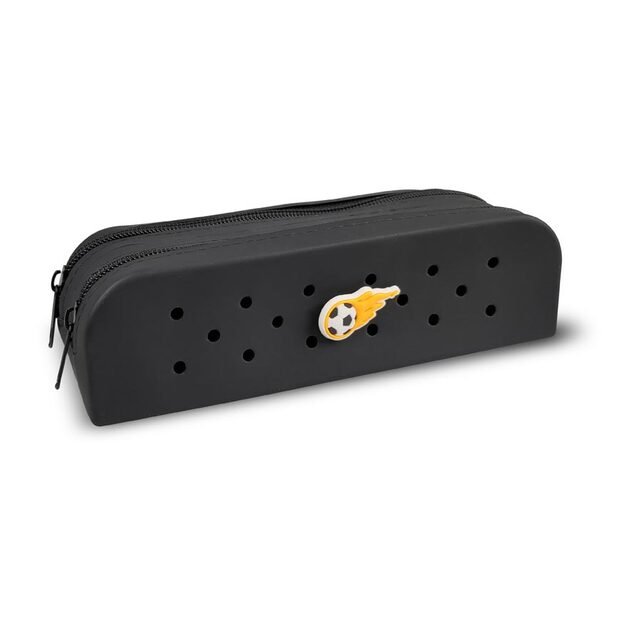 Gifty - Double silicone pencil case black